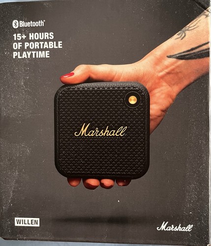 Marshall willen black brass - black,